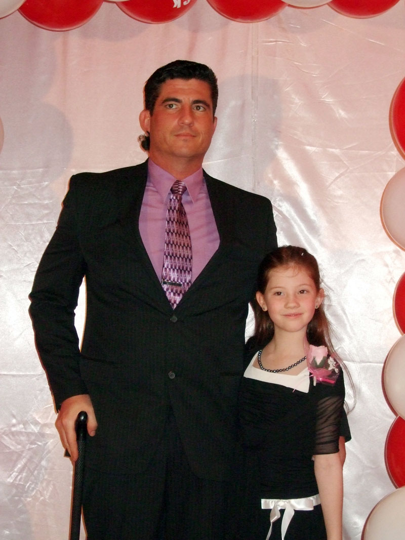 photo of a dad and daughter